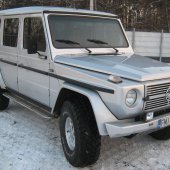 Ukończenie renowacji Mercedesa G